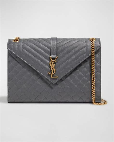 ysl large envelope|saint laurent envelope triquilt.